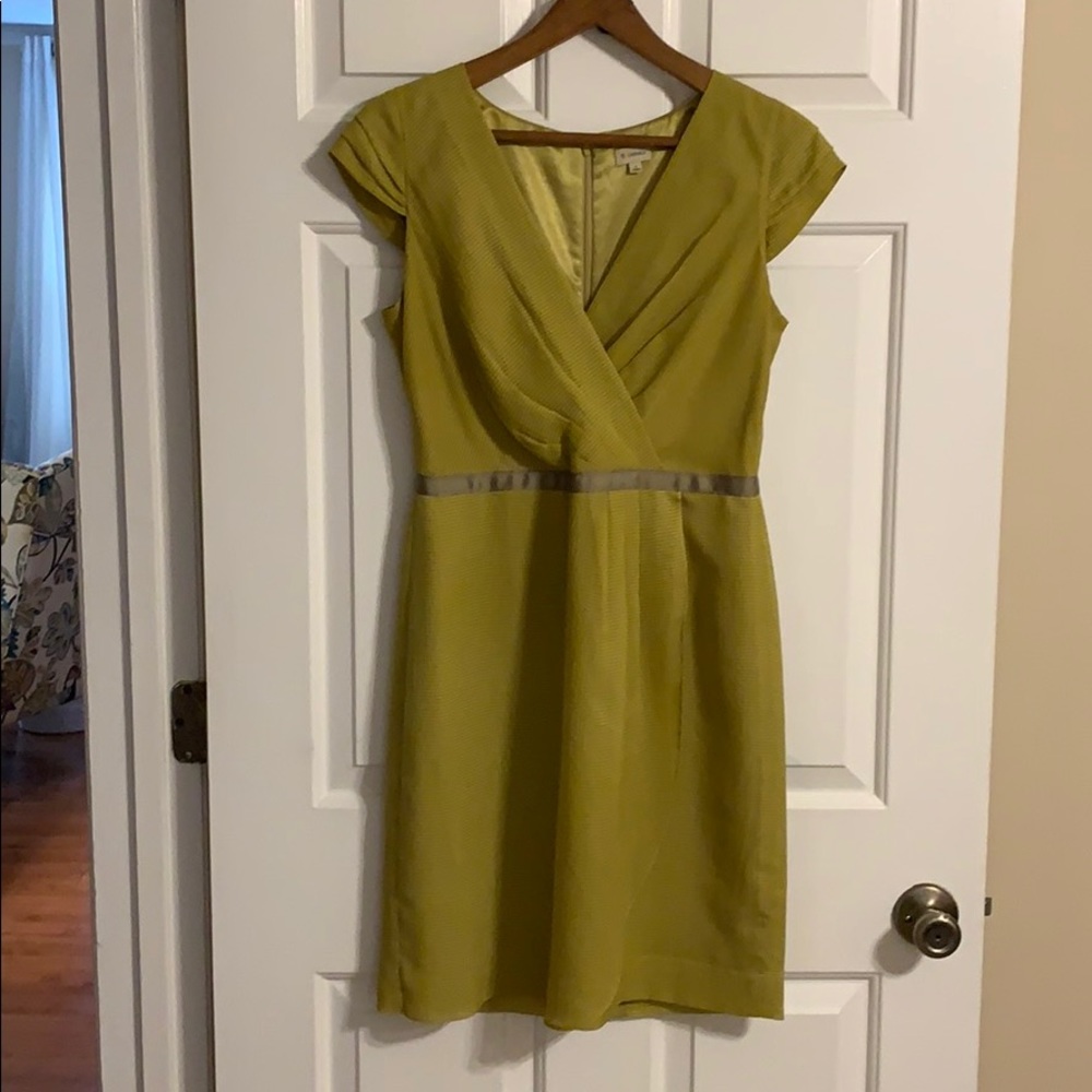 •Cremieux• Faux Wrap Dress